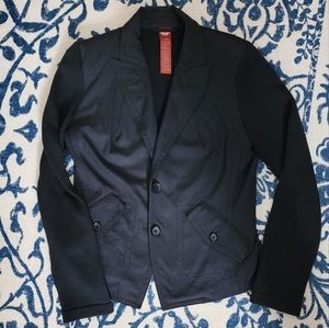 Olsen europe navy blue cardigan blazer size 8/Euro size 38